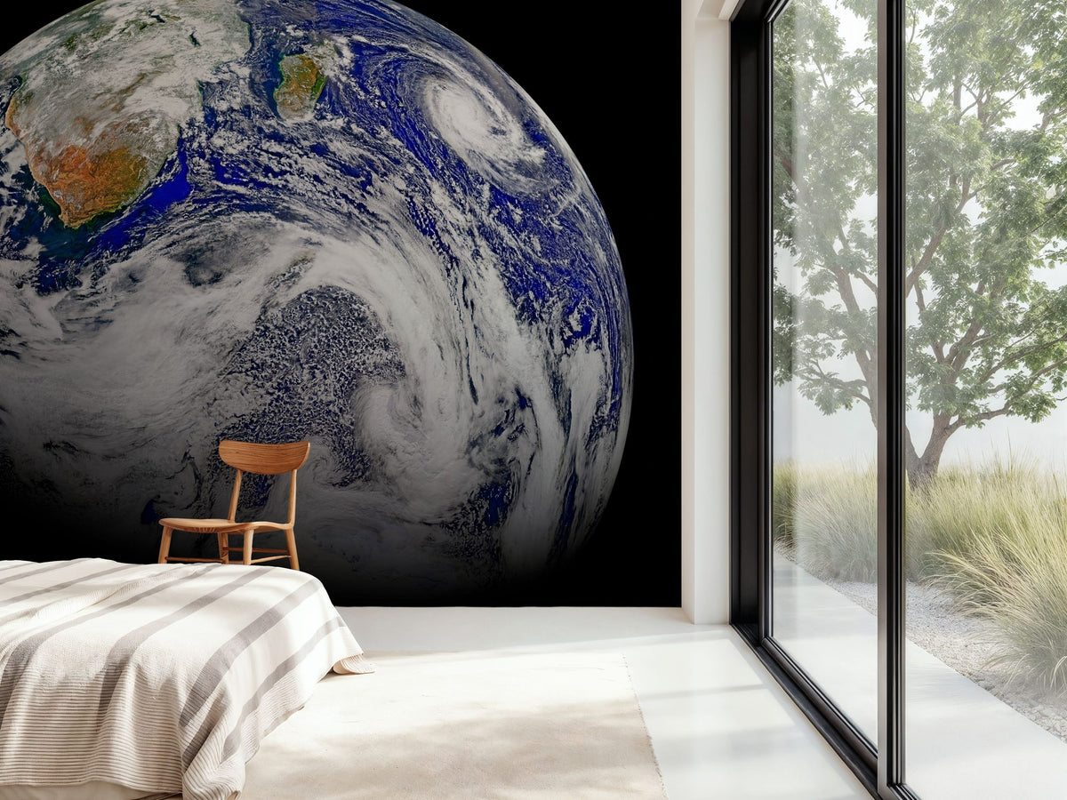 Planet Earth, Southern Africa and Surrounding Oceans Mural Wallpaper - room preview 04