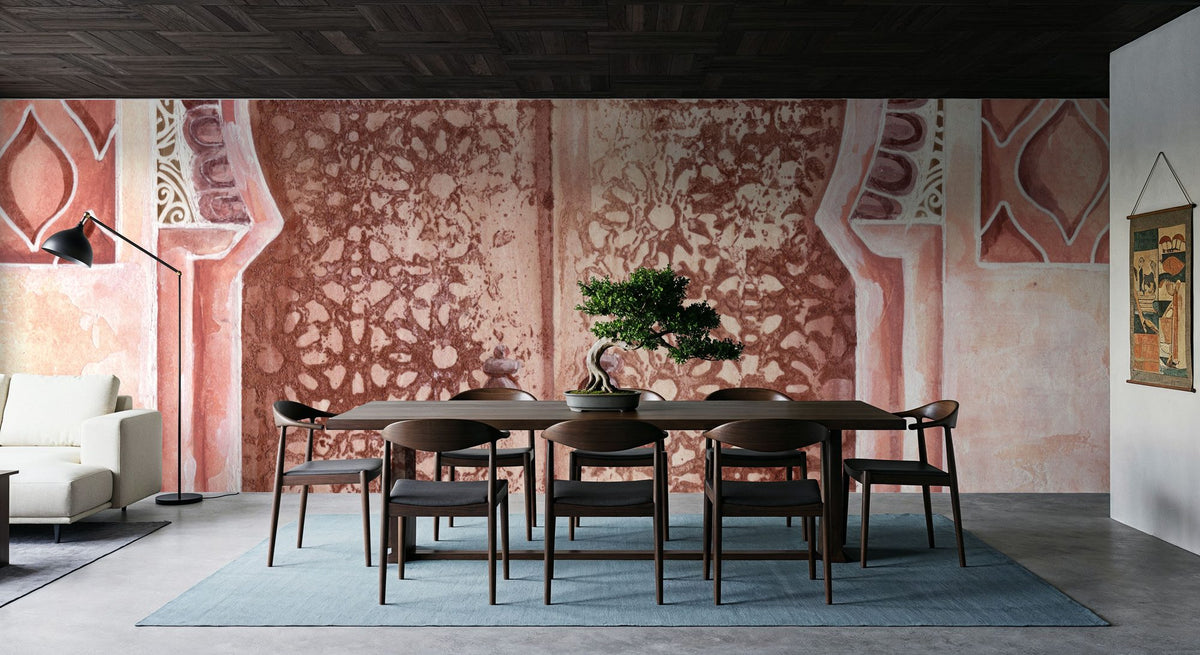 Moroccan Streets Tiled Entrance Mural Wallpaper - room preview 04