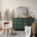 Snowy View Mural Wallpaper - room preview 04