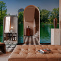 Boston Common Lake Mural Wallpaper - room preview 04