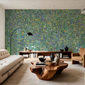 Rosebushes Under the Trees Mural Wallpaper - room preview 04