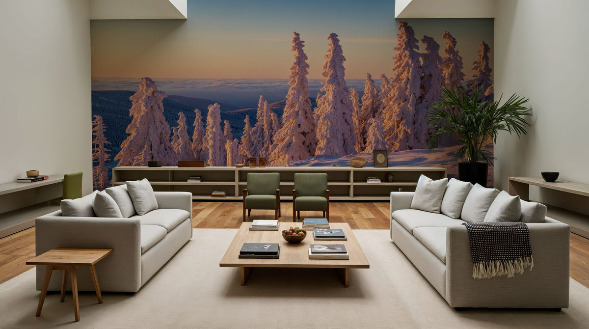 Top of the Mountain Mural Wallpaper - room preview 04