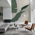 Majestic Leaf Mural Wallpaper - room preview 04