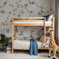 Floral Heaven, Beige Mural Wallpaper - room preview 04