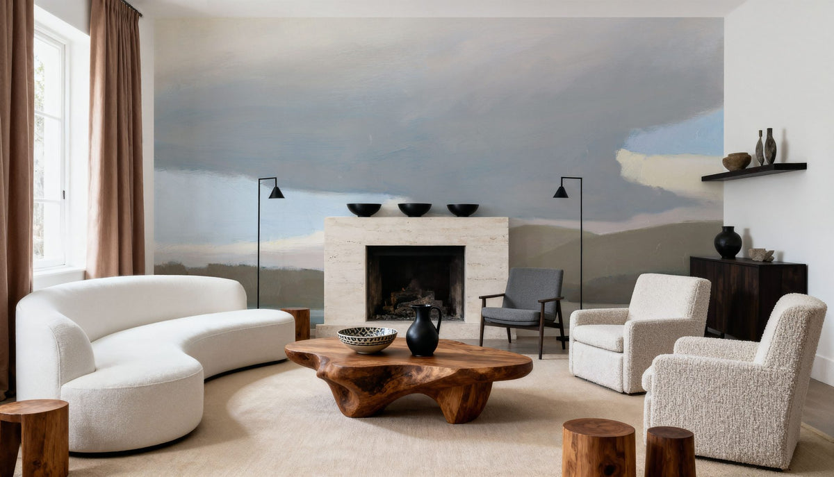Mountain Reflections Mural Wallpaper - room preview 04