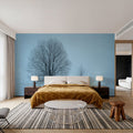 Snowy Trees Mural Wallpaper - room preview 04