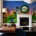 Lush Houston Sunset Mural Wallpaper - room preview 04