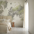 World Map Cities - Hollace Mural Wallpaper - room preview 04