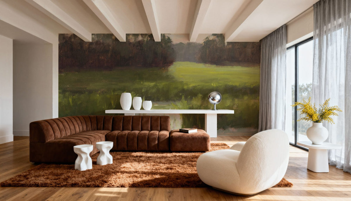 Sunrise Over the Marshes Mural Wallpaper - room preview 04