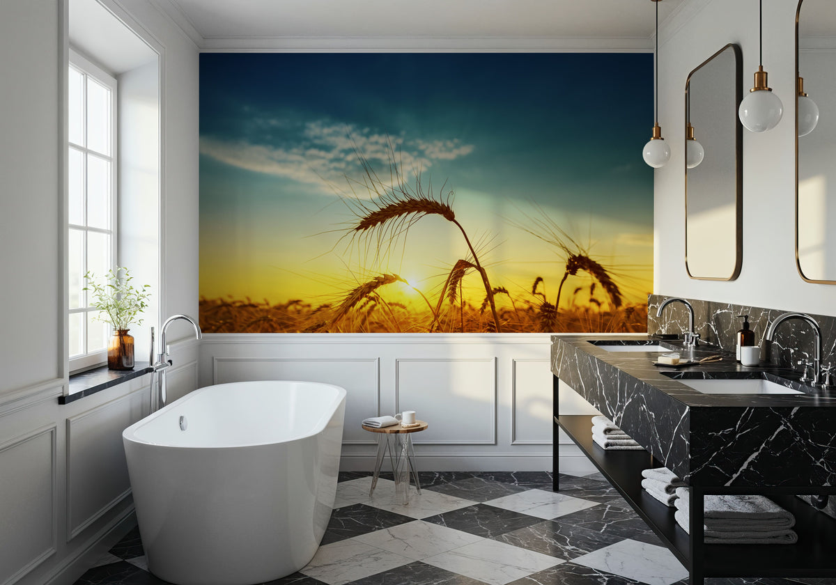 Golden Harvest Mural Wallpaper - room preview 04