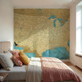 US Map Detailed - Lexy Mural Wallpaper - room preview 04