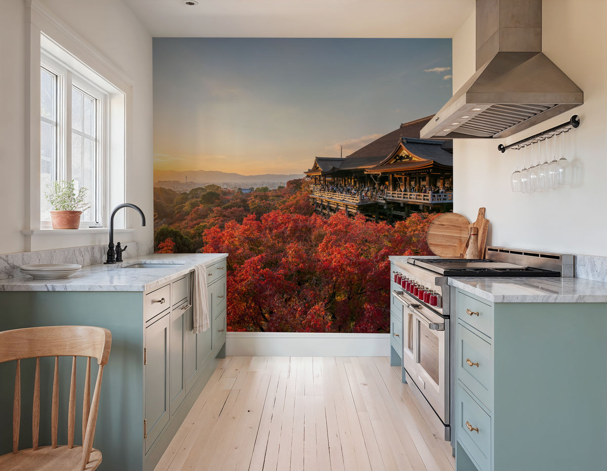 Kiyomizu-dera Temple Mural Wallpaper - room preview 04