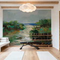 Grassy Beach Mural Wallpaper - room preview 04