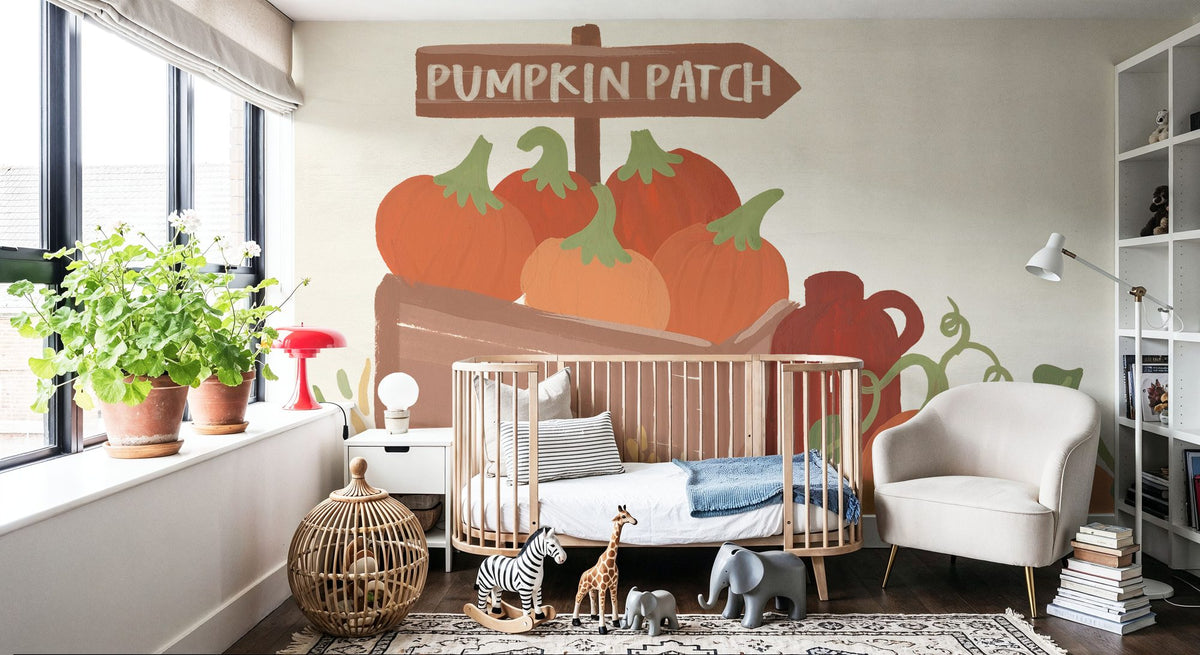 Autumn Days XII Mural Wallpaper - room preview 04