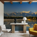 Chief Hector Lake Mural Wallpaper - room preview 04