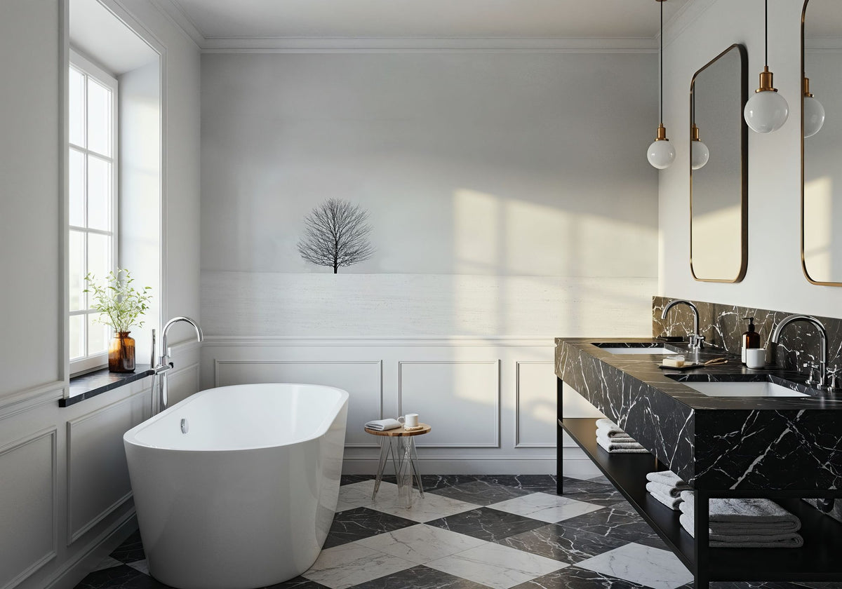 Bare Winter Mural Wallpaper - room preview 04