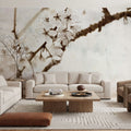 Natural Blossom Mural Wallpaper - room preview 04