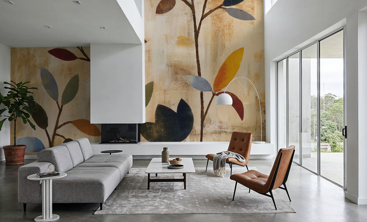 Branches At Sunrise IV Mural Wallpaper - room preview 04