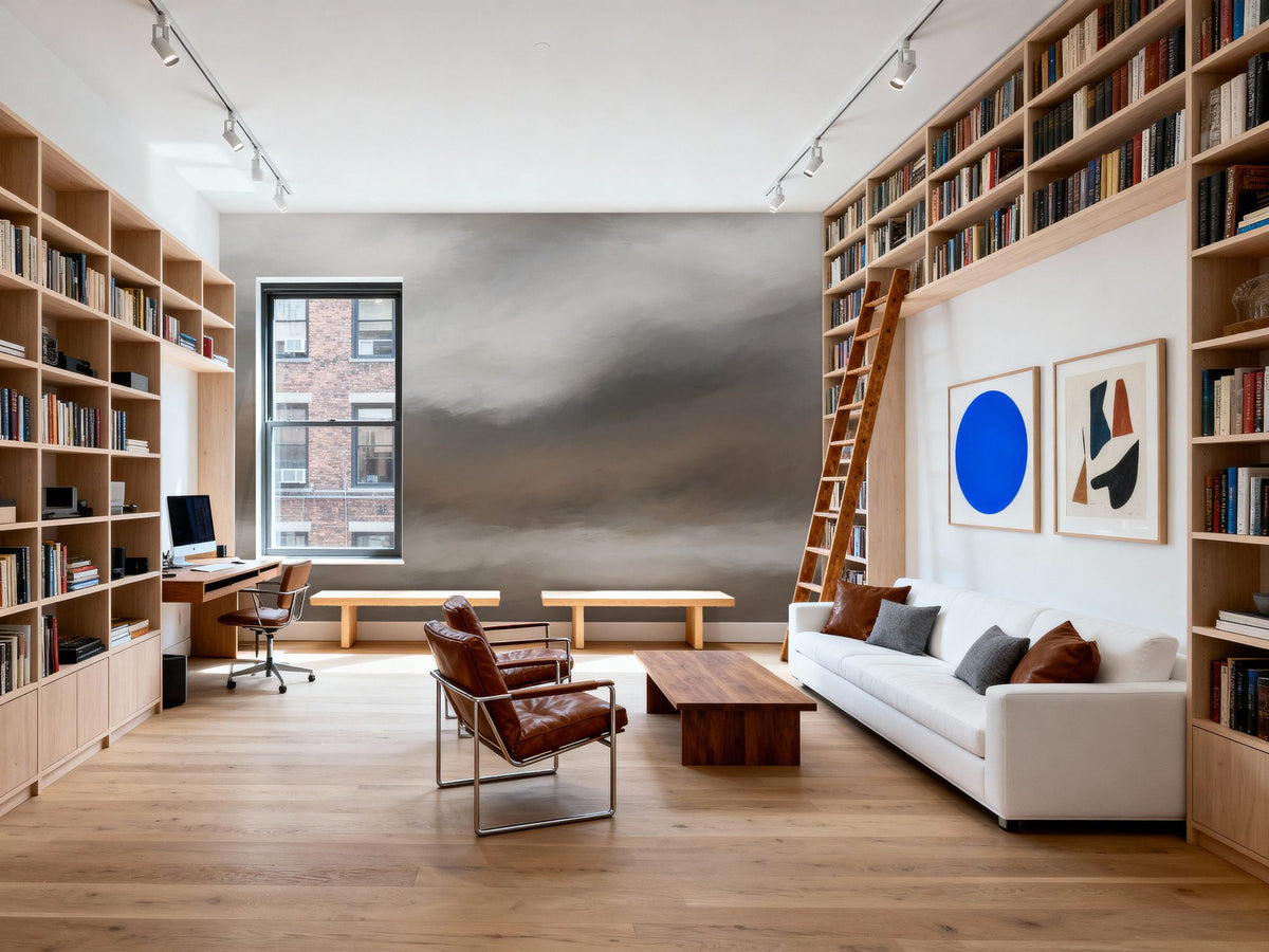 The Silent Horizon, Sand Mural Wallpaper - room preview 04