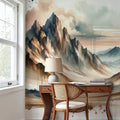 Mountain Majesty Mural Wallpaper - room preview 04