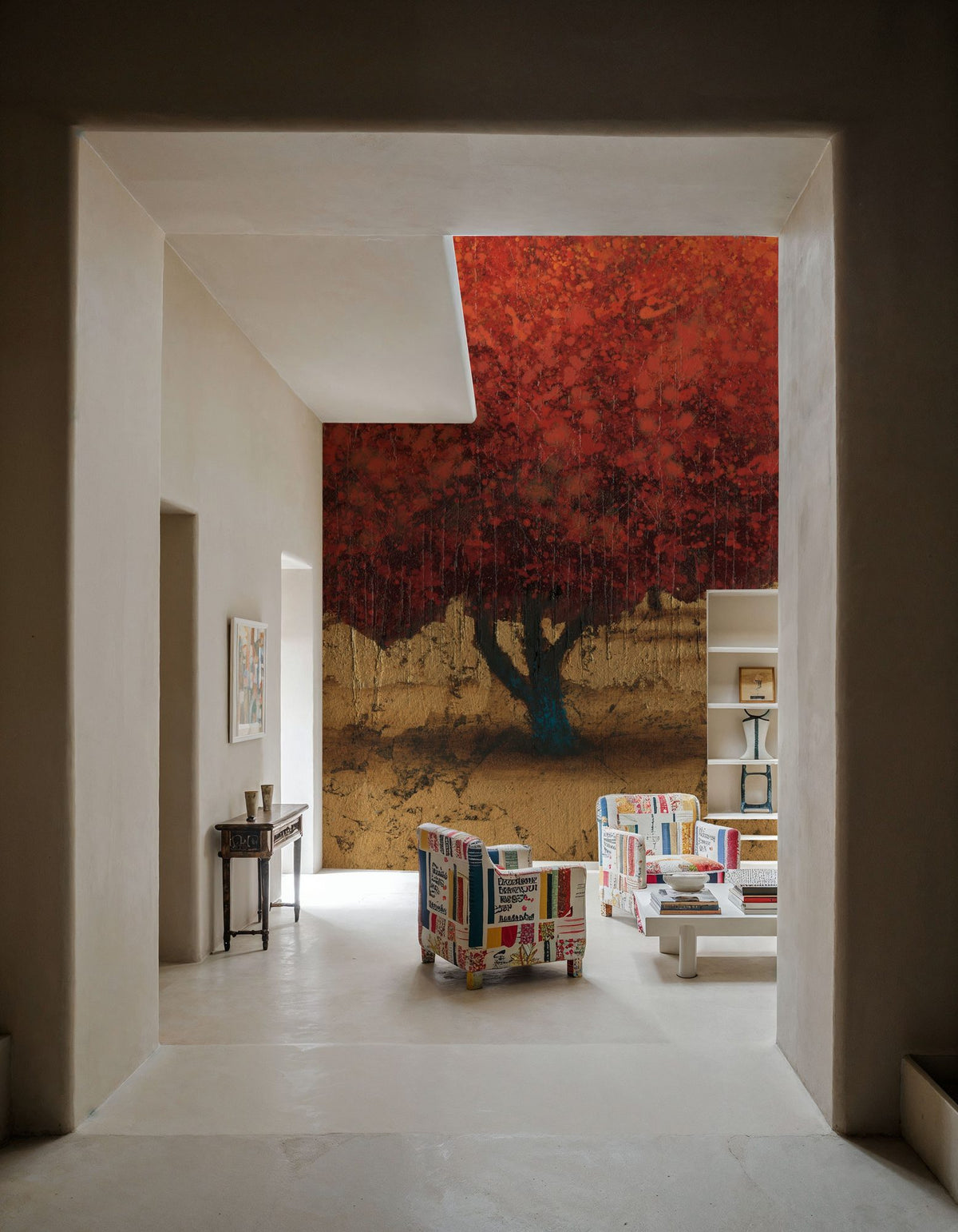 Orange Trees II Mural Wallpaper - room preview 04