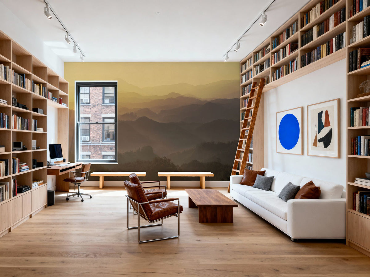 Sea of Clouds Mural Wallpaper - room preview 04