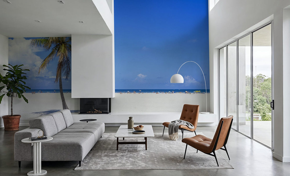 Palm Coast Paradise Mural Wallpaper - room preview 04