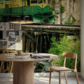 Mountain Passage Mural Wallpaper - room preview 04