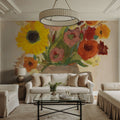 September Blooms Mural Wallpaper - room preview 04