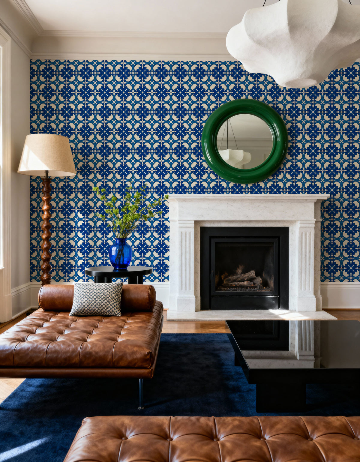 Nara Man in the Moon Mural Wallpaper - room preview 04