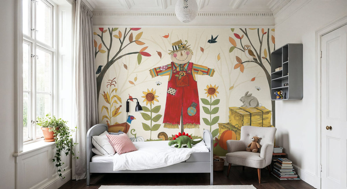 Woodland Harvest I Mural Wallpaper - room preview 04