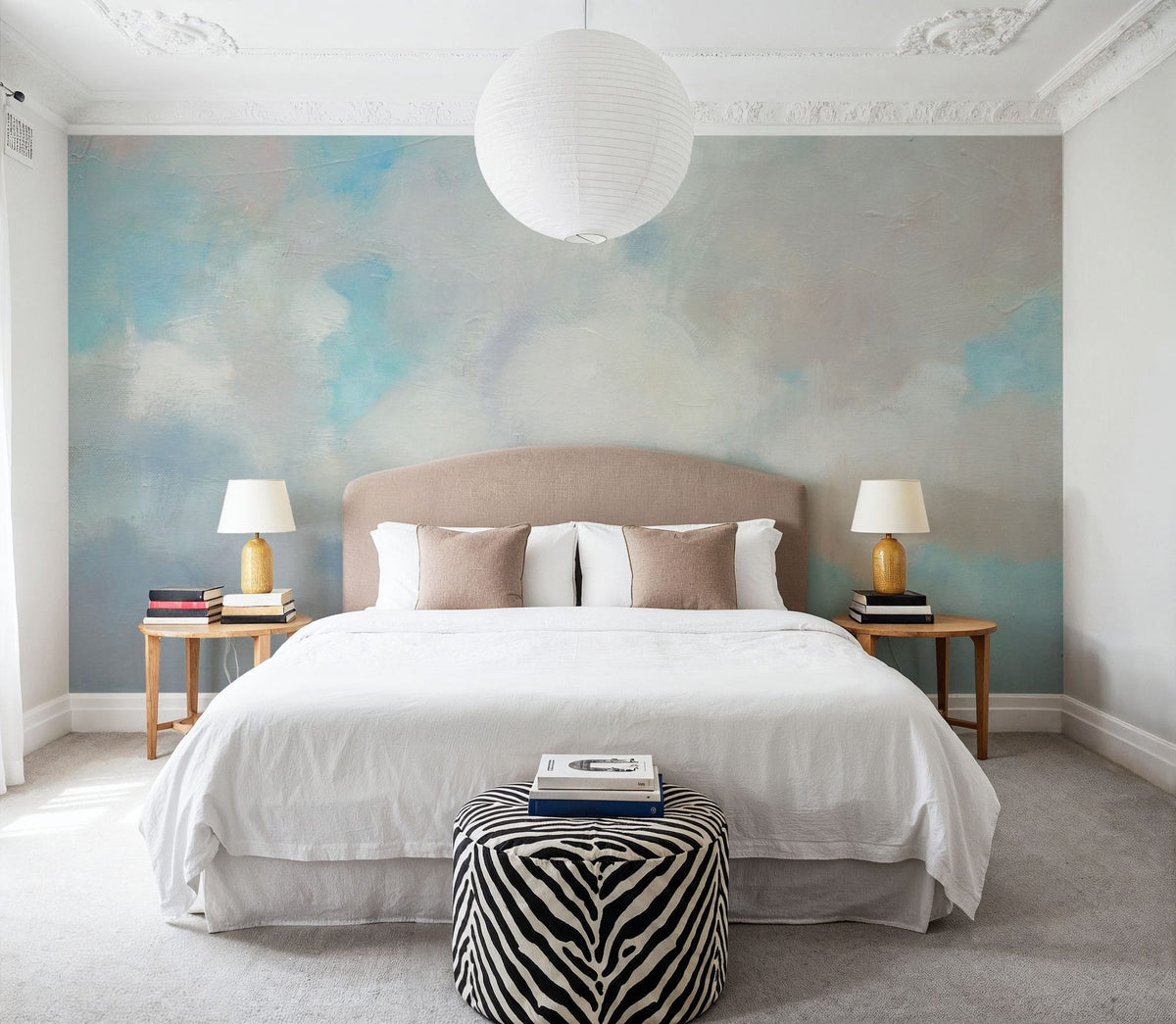Cloudscape Escape Mural Wallpaper - room preview 04
