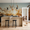 Morning Grain Mural Wallpaper - room preview 04