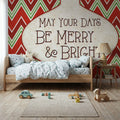 Festive Thoughts IV Mural Wallpaper - room preview 04