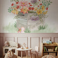 Soft Meadow IX Mural Wallpaper - room preview 04