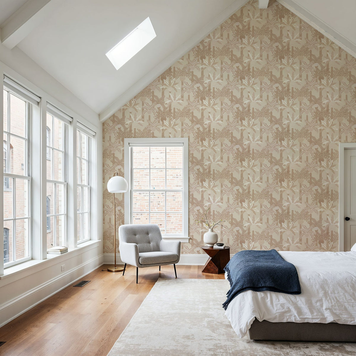 Palmera Luxe, Alpine Oat Mural Wallpaper - room preview 04