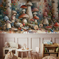 Enchanted Forest Whimsy Mural Wallpaper - room preview 04