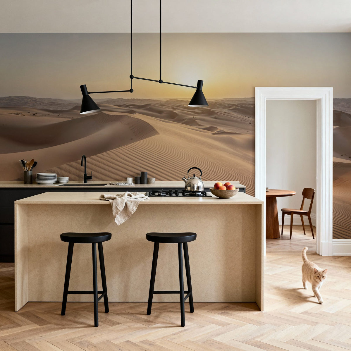 Rub Al Khali Desert Mural Wallpaper - room preview 04
