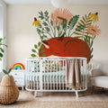 Sleeping Fox Mural Wallpaper - room preview 04