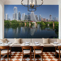 Riverside Reflections Mural Wallpaper - room preview 04