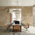 Lake Santeetlah Ochre Mural Wallpaper - room preview 04