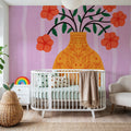 Still Blooms III Mural Wallpaper - room preview 04