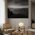 Grand Canyon Sunset BW Mural Wallpaper - room preview 04