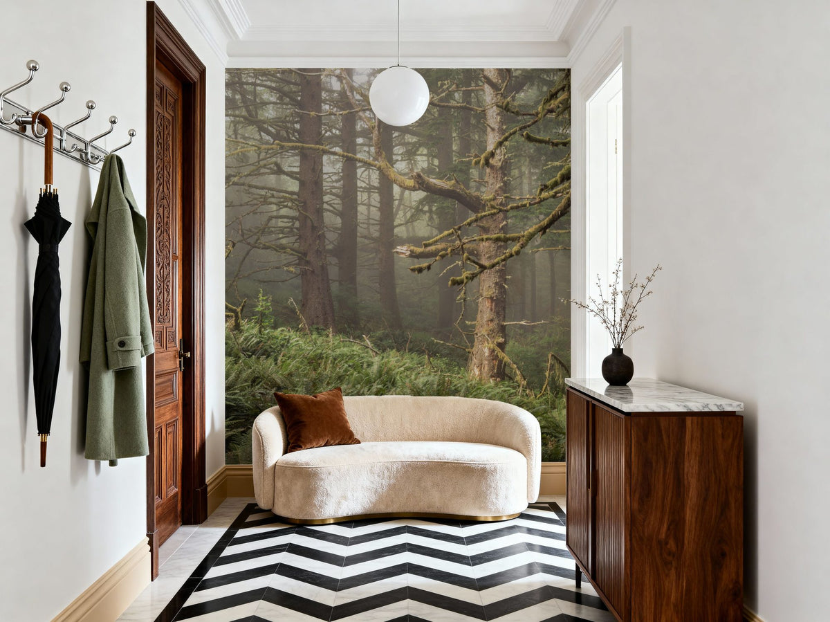Enchanted Moss Mural Wallpaper - room preview 04