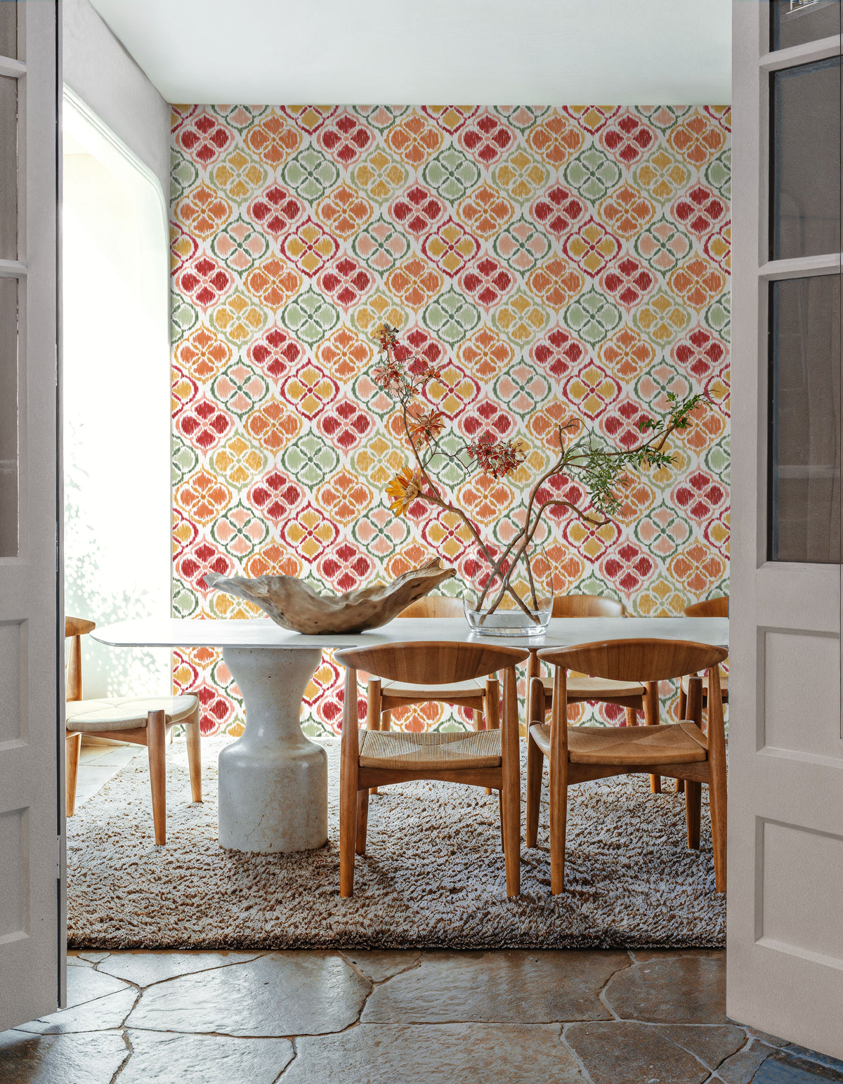 Harvest Slice Multi Mural Wallpaper - room preview 04