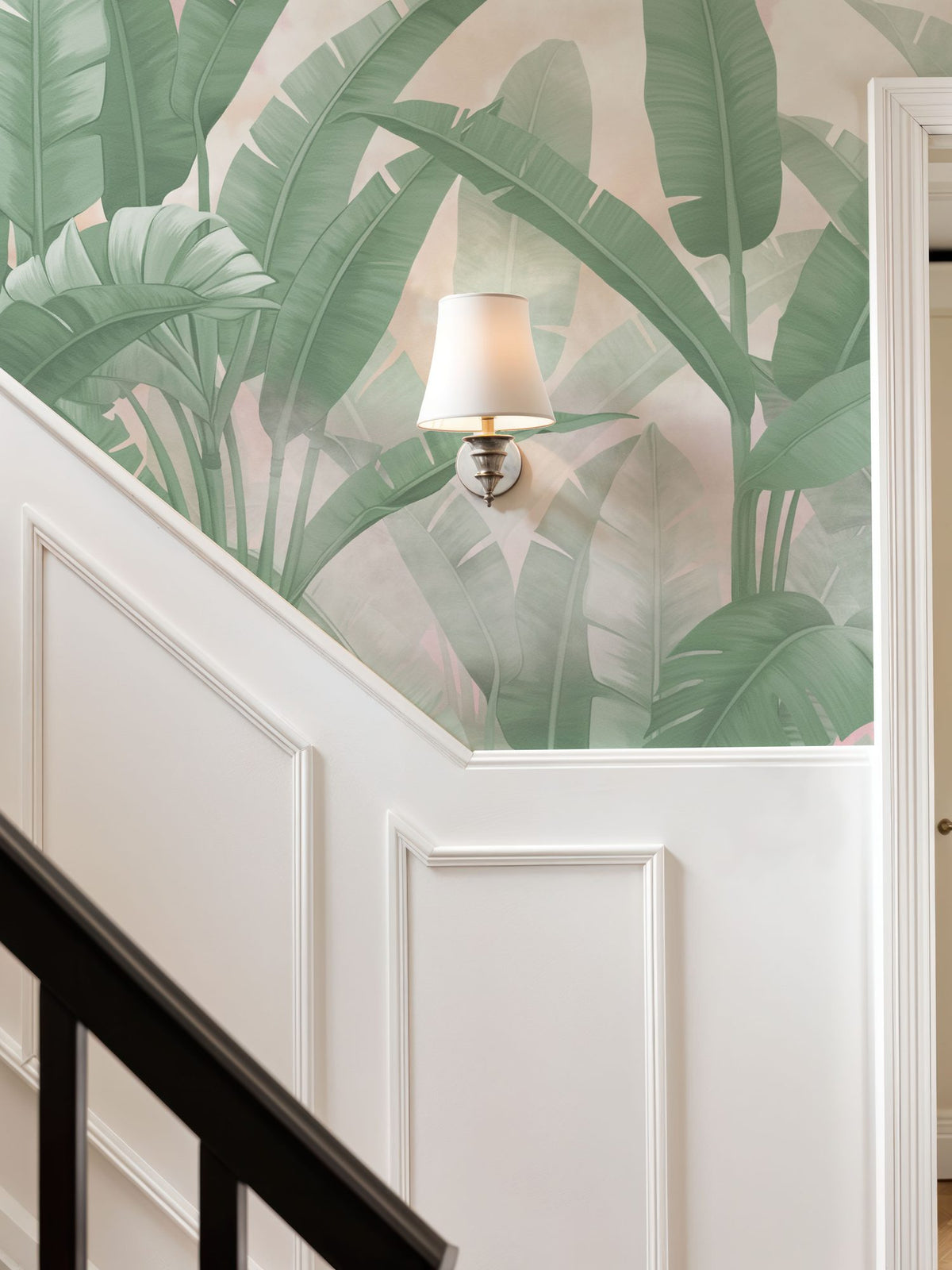 Banana Palms, Sunset Mural Wallpaper - room preview 04