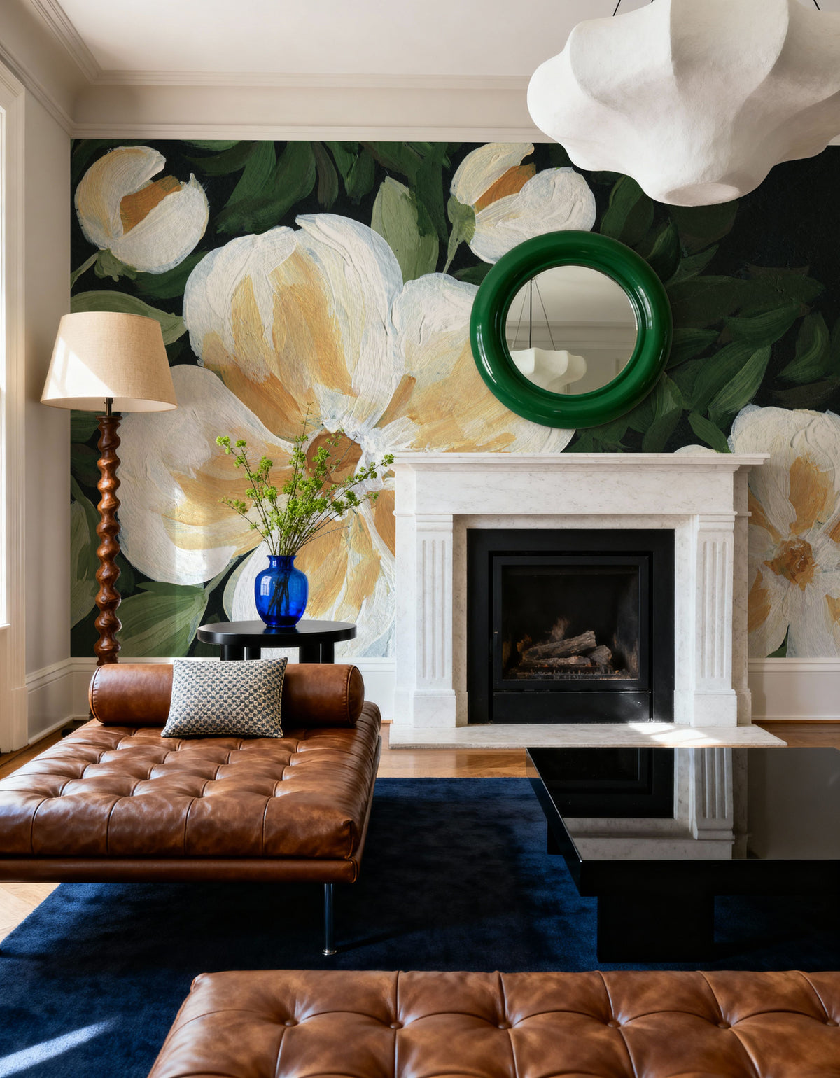 Enchanted Florals II Mural Wallpaper - room preview 04