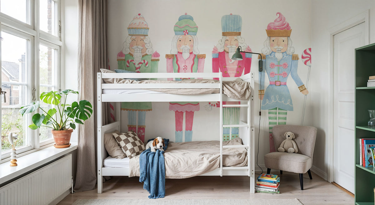 Nutcracker Bakery Mural Wallpaper - room preview 04