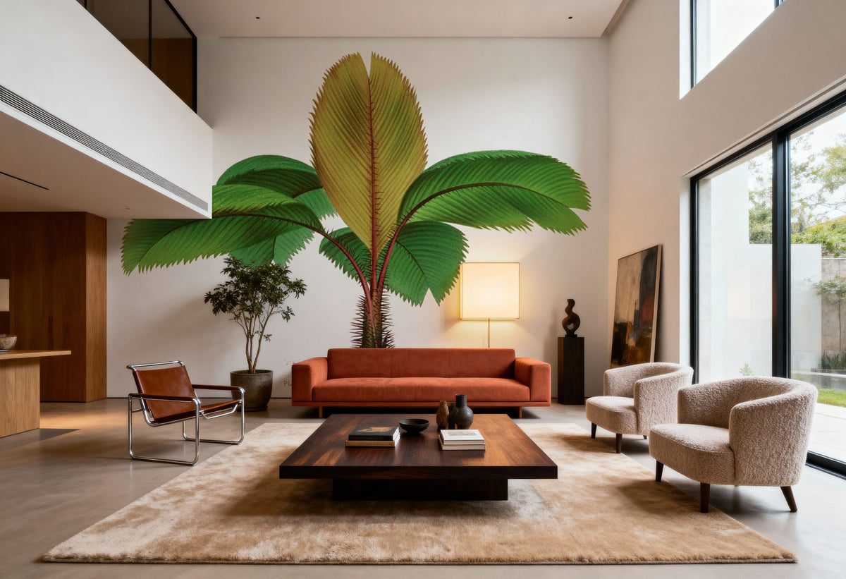 Vintage Palm Tree I Mural Wallpaper - room preview 04