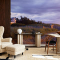 Sunset Cottage Path Mural Wallpaper - room preview 04